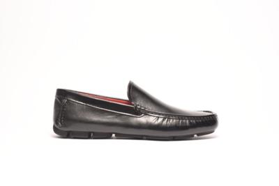 ANDREA NOBILE - Black Leather Loafer