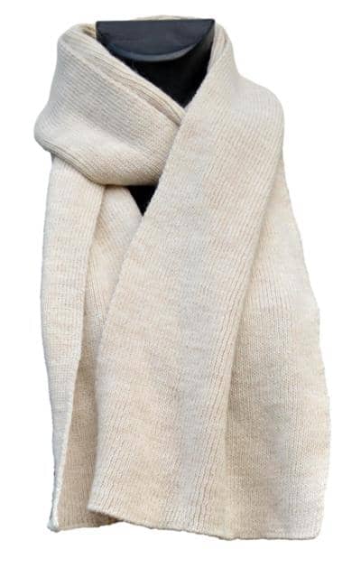 AP SCARVES - Bufanda mezcla lana 1X1 