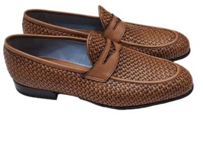 ARBITER - Braided Leather Loafers