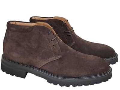 ARBITER - Botas de camurça elegantes 