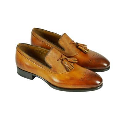 ARBITER - Loafer in hand paint cal