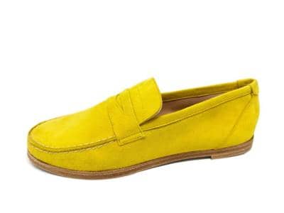 ATELIER GABRI - Яркие замшевые мокасины 