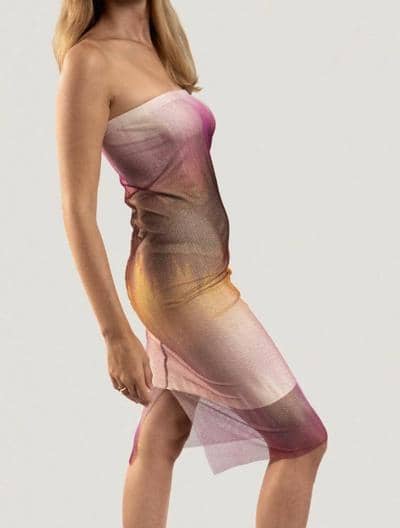 AURUM ROMA - Teodora dégrade' lilas 