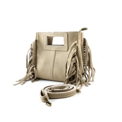 AVANTGARDE - Мини-савелль с замшевой бахромой 