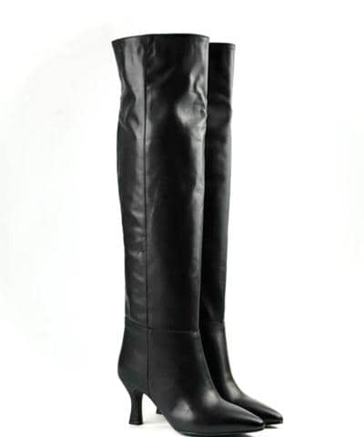 ALESSANDRO COLLECTION - Элегантные кожаные сапоги 