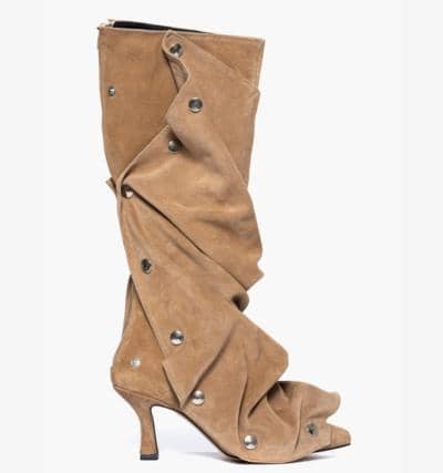 ALESSANDRO COLLECTION - Шикарные замшевые сапоги 