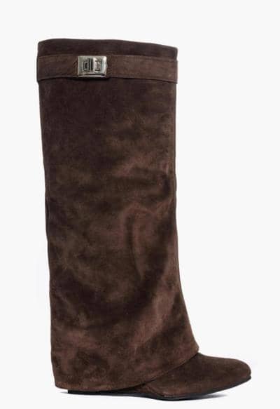 ALESSANDRO COLLECTION - Элегантные замшевые сапоги 