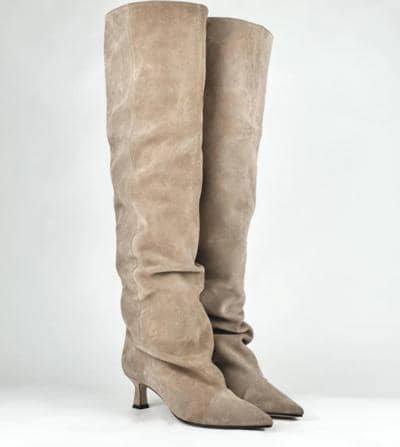 ALESSANDRO COLLECTION - Шикарные замшевые сапоги 