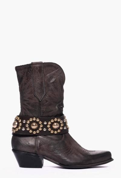 ALESSANDRO COLLECTION - Ковбойские сапоги с заклепками 