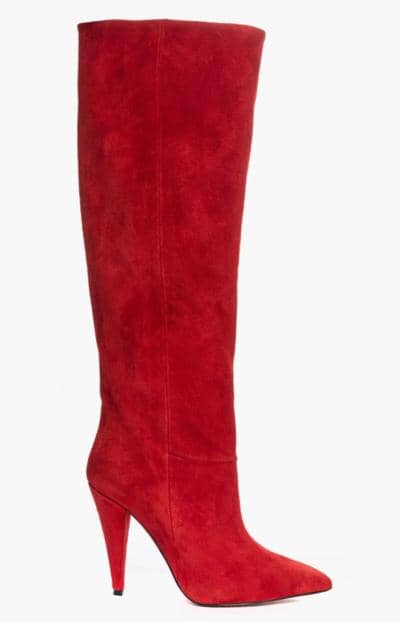 ALESSANDRO COLLECTION - Элегантные красные сапоги 