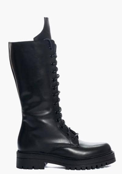 ALESSANDRO COLLECTION - Botas de piel elegantes 