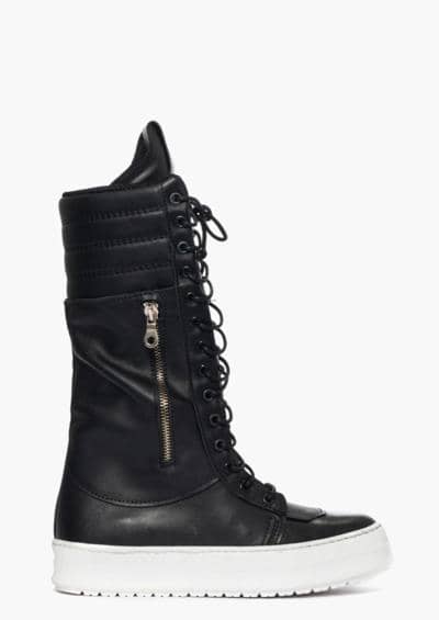 ALESSANDRO COLLECTION - Botas de cuero elegantes 