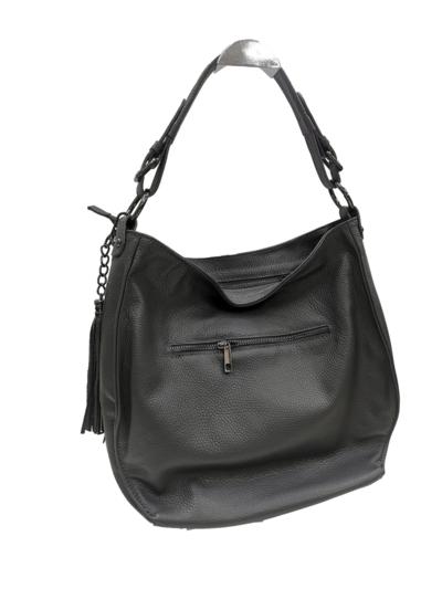 BAGOO e FI - Сумка-хобо из шагреневой кожи 