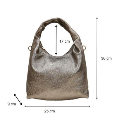 Bolso metálico italiano para revendedores venta al por mayor