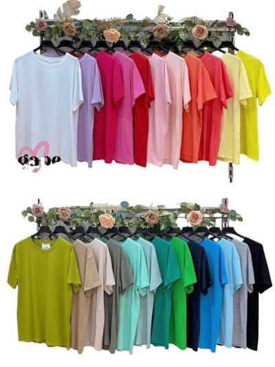 Camisetas al por mayor coloridas Made in Italy para revendedores