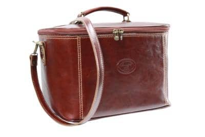 BARINDELLI e TREZZI - Beauty case in pelle 