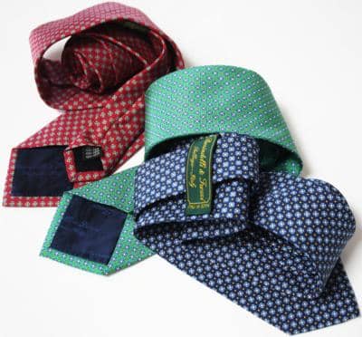 BARINDELLI e TREZZI - Printed silk ties