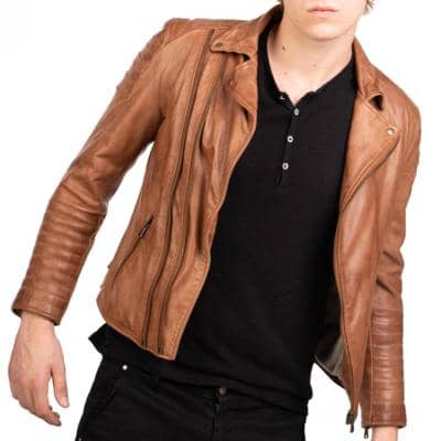 MASSIMO ROMOLINI - GIACCA BIKER TRENDY 