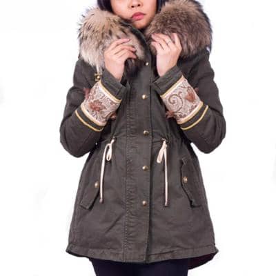 MASSIMO ROMOLINI - FASHIONABLE WOMEN'S PARKA