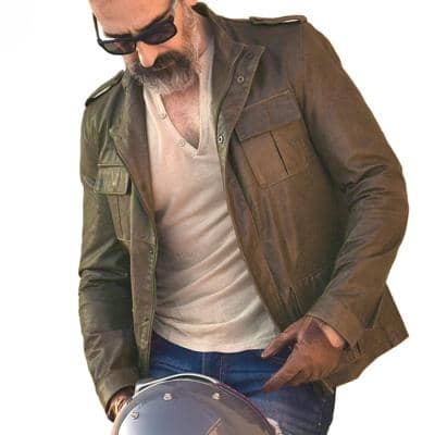 MASSIMO ROMOLINI - FASHIONABLE VINTAGE JACKE 