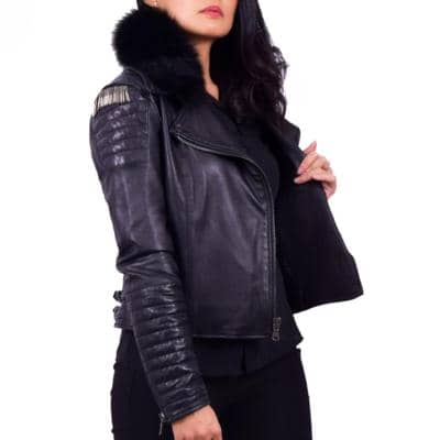 MASSIMO ROMOLINI - BIKER IN PELLE GLAMOUR 