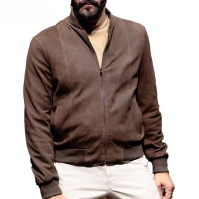 MASSIMO ROMOLINI - TRENDY NABUK BOMBER 