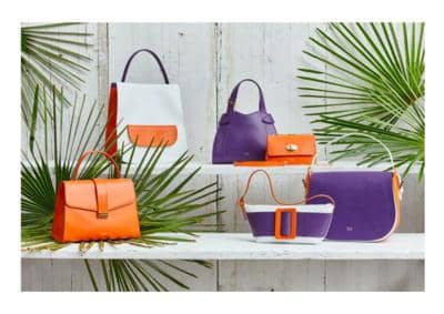 Colección al por mayor bolsos de cuero italianos para revendedores