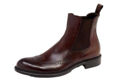 BELLESI - chelsea brogue boots