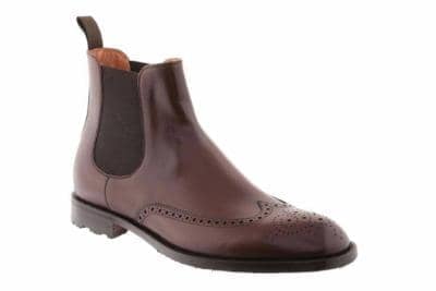 BELLESI - chelsea brogue boot