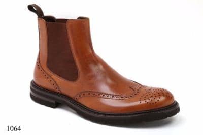 BELLESI - chelsea brogue boot