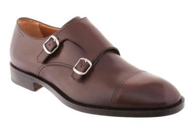 BELLESI - double monk strapp 