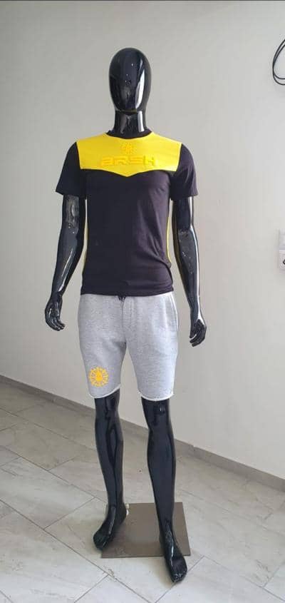 BOORISH GANG STYLE - SHORTS FELPA 100% COTONE 