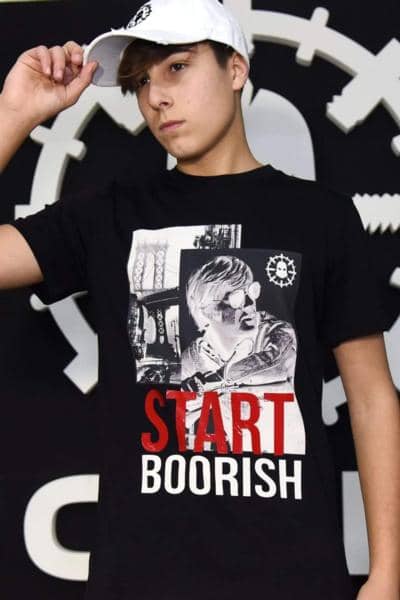 BOORISH GANG STYLE - T-SHIRT CON STAMPA 