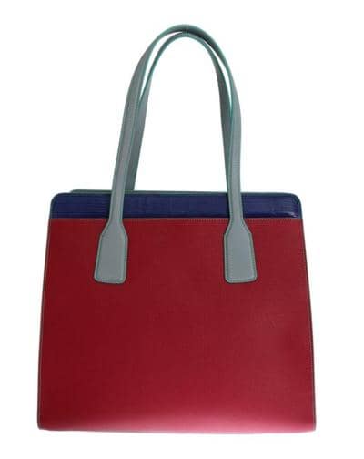 BRANDSGATEWAY - DOLCE & GABBANA MULTICOLOR SNAKESKIN LEDER TOTE TASCHE