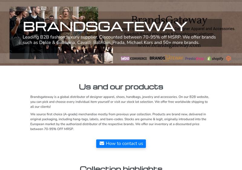 Showroom BRANDSGATEWAY