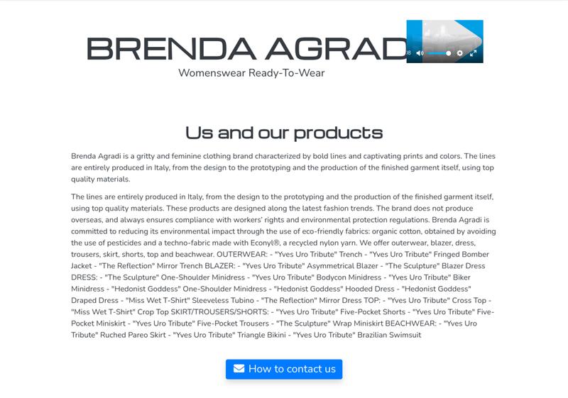 Showroom BRENDA AGRADI