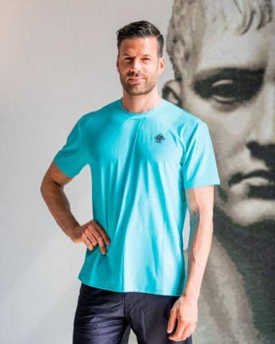 BRESSAN FASHION GROUP - Aquamarines T-Shirt für Herren 