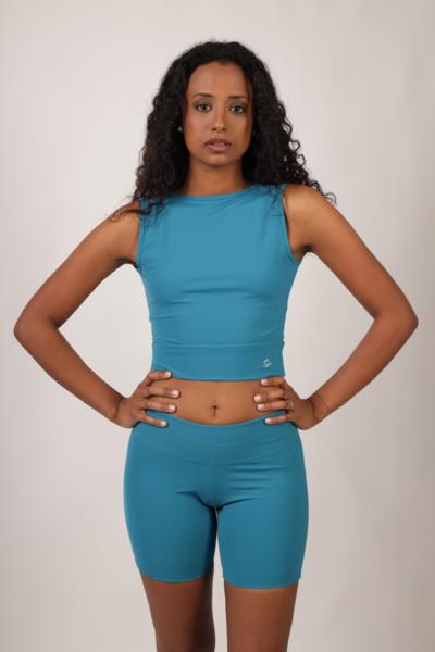 BRILLA - Conjunto deportivo color turquesa 