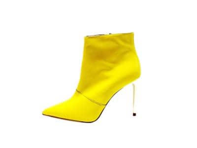 ALBERT - bota de tornozelo amarela 