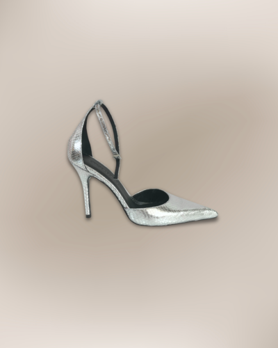 CALZOLERIA180 - Серебряный питон-стилет 