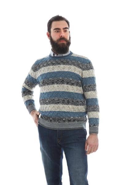 SOVRANO TRICOT - Стильный мужской пуловер 