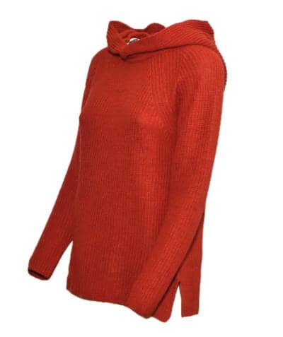 SOVRANO TRICOT - Dolcevita rosso chic 