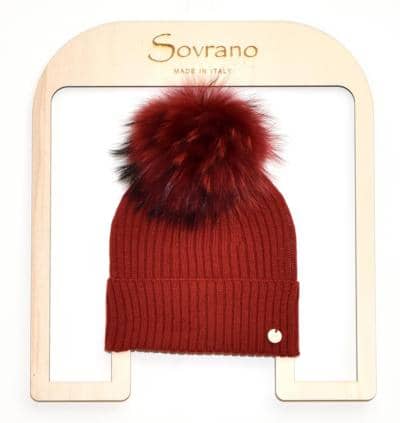 SOVRANO TRICOT - Шапочка из мериносовой шерсти класса люкс 