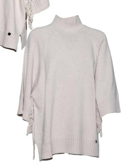 SOVRANO TRICOT - Шикарный свитер с кисточками 