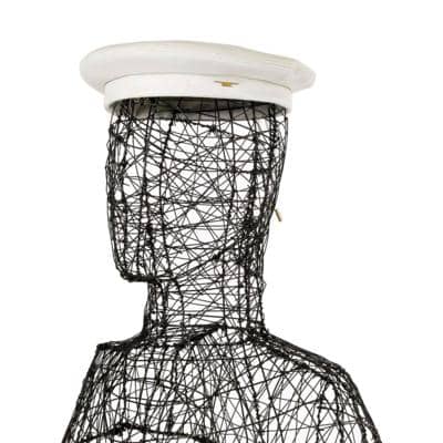 CARLO FORTI - Кожаный берет 