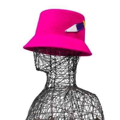 CARLO FORTI - Фетровая шляпа-ведро 