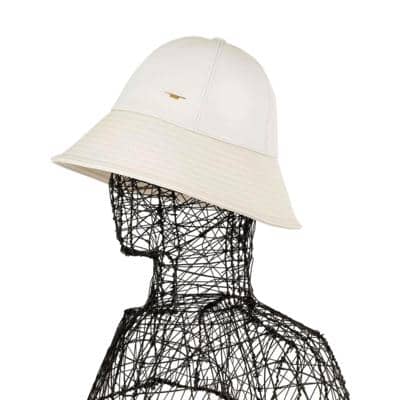 CARLO FORTI - Кожаная шляпа-клош 