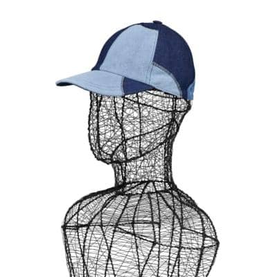 CARLO FORTI - Бейсболка с нашивкой из денима 