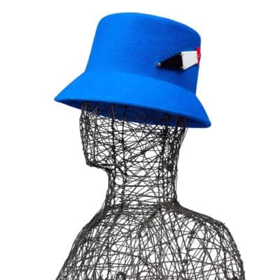 CARLO FORTI - Фетровая шляпа-ведро 