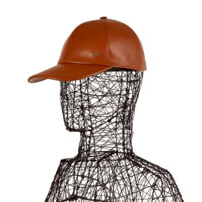 CARLO FORTI - Кожаная бейсболка 